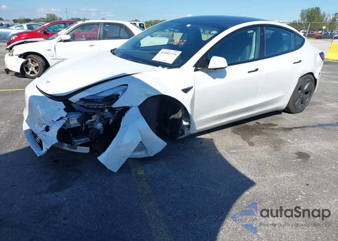 2023 Tesla Model 3 Rear-Wheel Drive from USA, damaged, VIN 5YJ3E1EA0PF490750